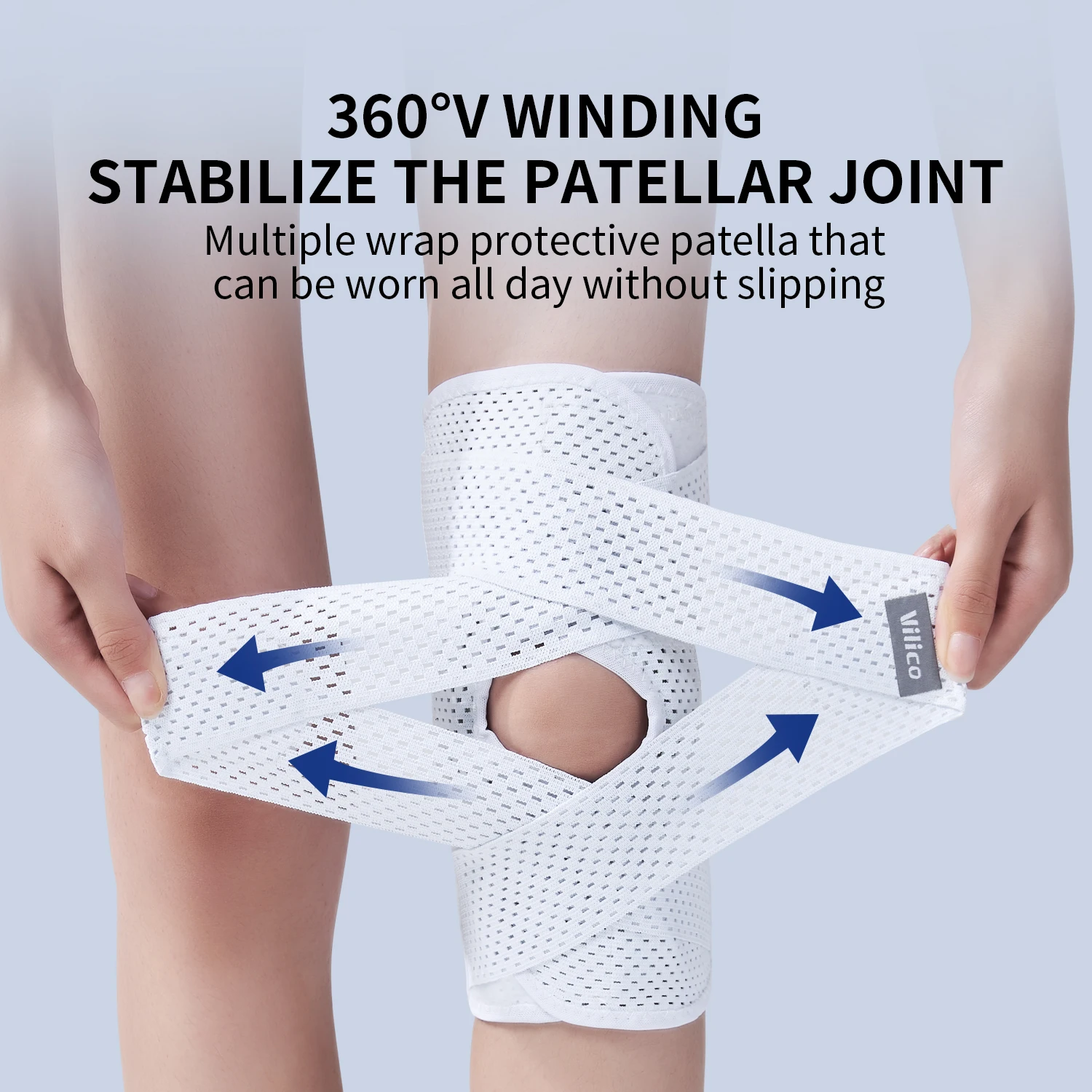 Knee Brace Badminton - وسادات ركبة رياضية خارجية صيفية رفيعة