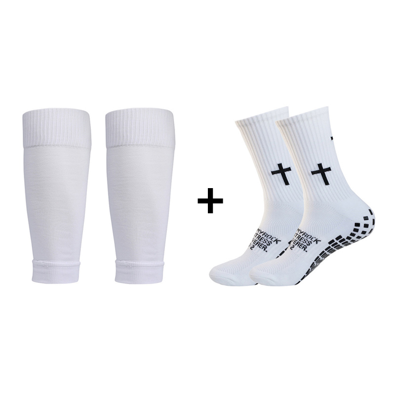 Knee Brace Badminton - 2 أزواج مجموعة عدم الانزلاق جوارب