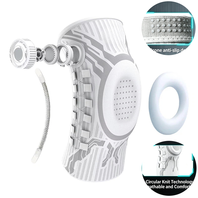 Knee Brace Badminton - دعامة ركبة قابلة للتعديل للرجال والنساء،