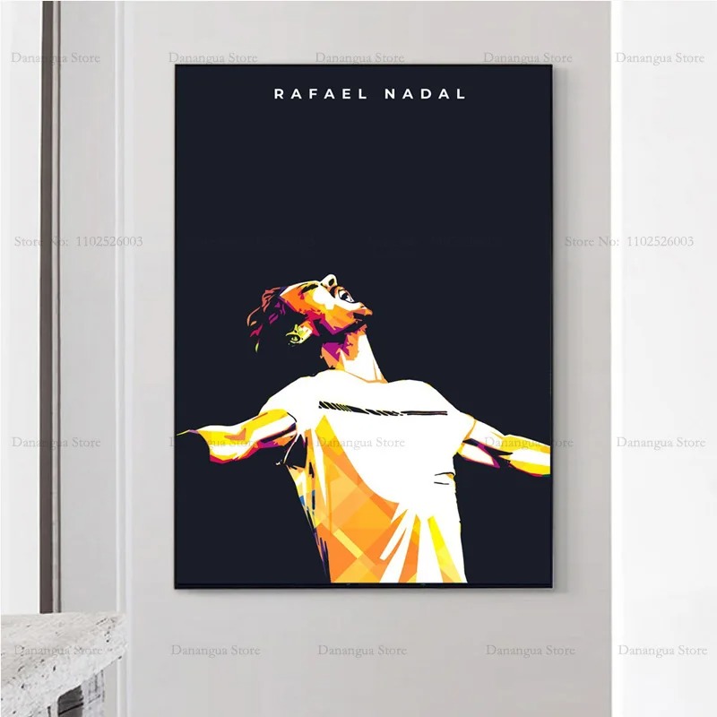 رافائيل اقتباسات جديدة نادالز  - مراجعة Badminton Poster وسعره