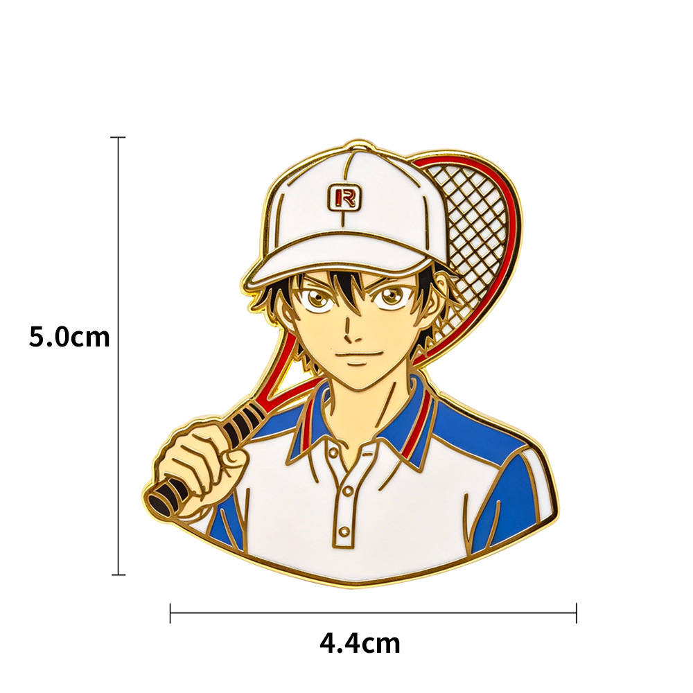 دبابيس وقلادات وشارات وبروشات  - مراجعة Badminton Icon وسعره
