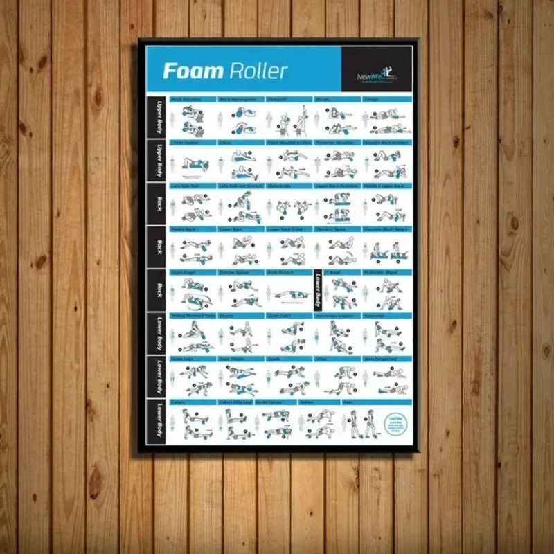 مخطط تدريب الجسم وصالة الألعاب - مراجعة Badminton Poster وسعره