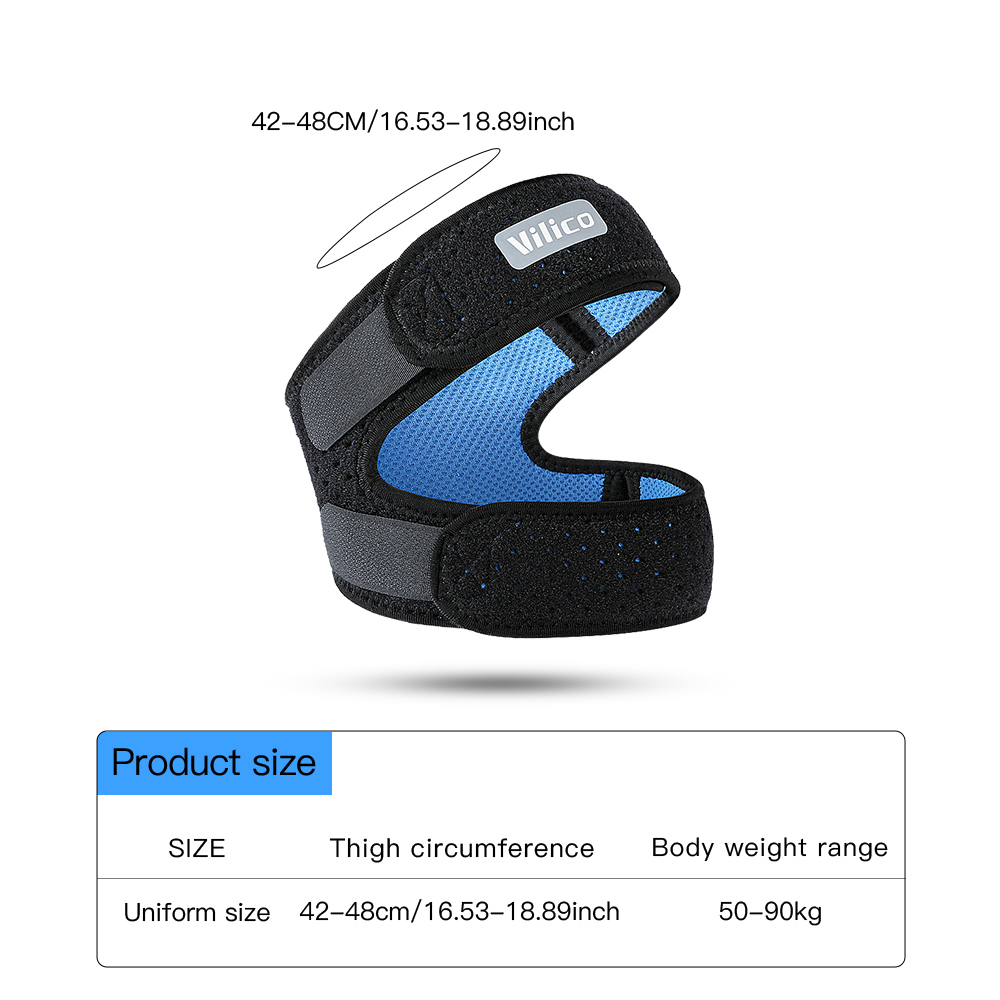 واقي ركبة مضغوط مرن مع فتحة لل - مراجعة Knee Brace Badminton وسعره