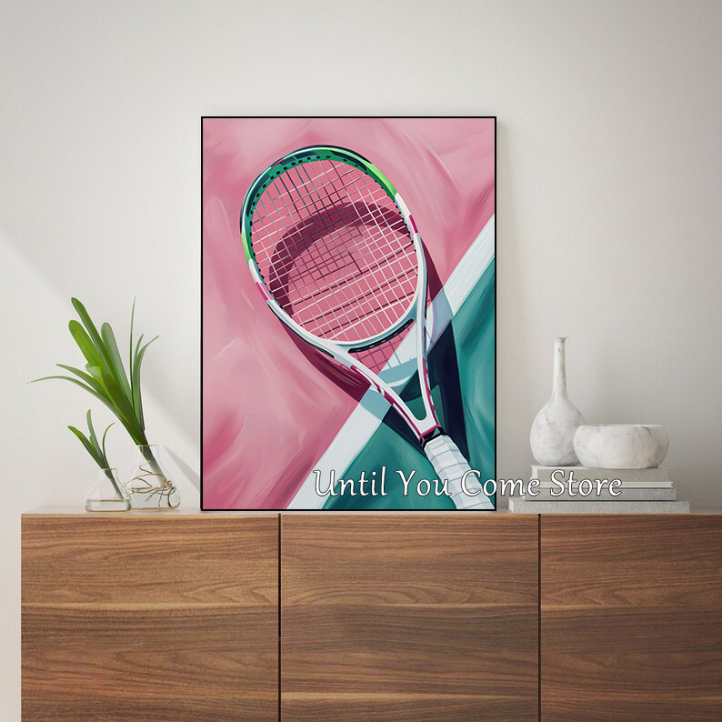 الرجعية مضرب التنس والتنس الحد - مراجعة Badminton Poster وسعره